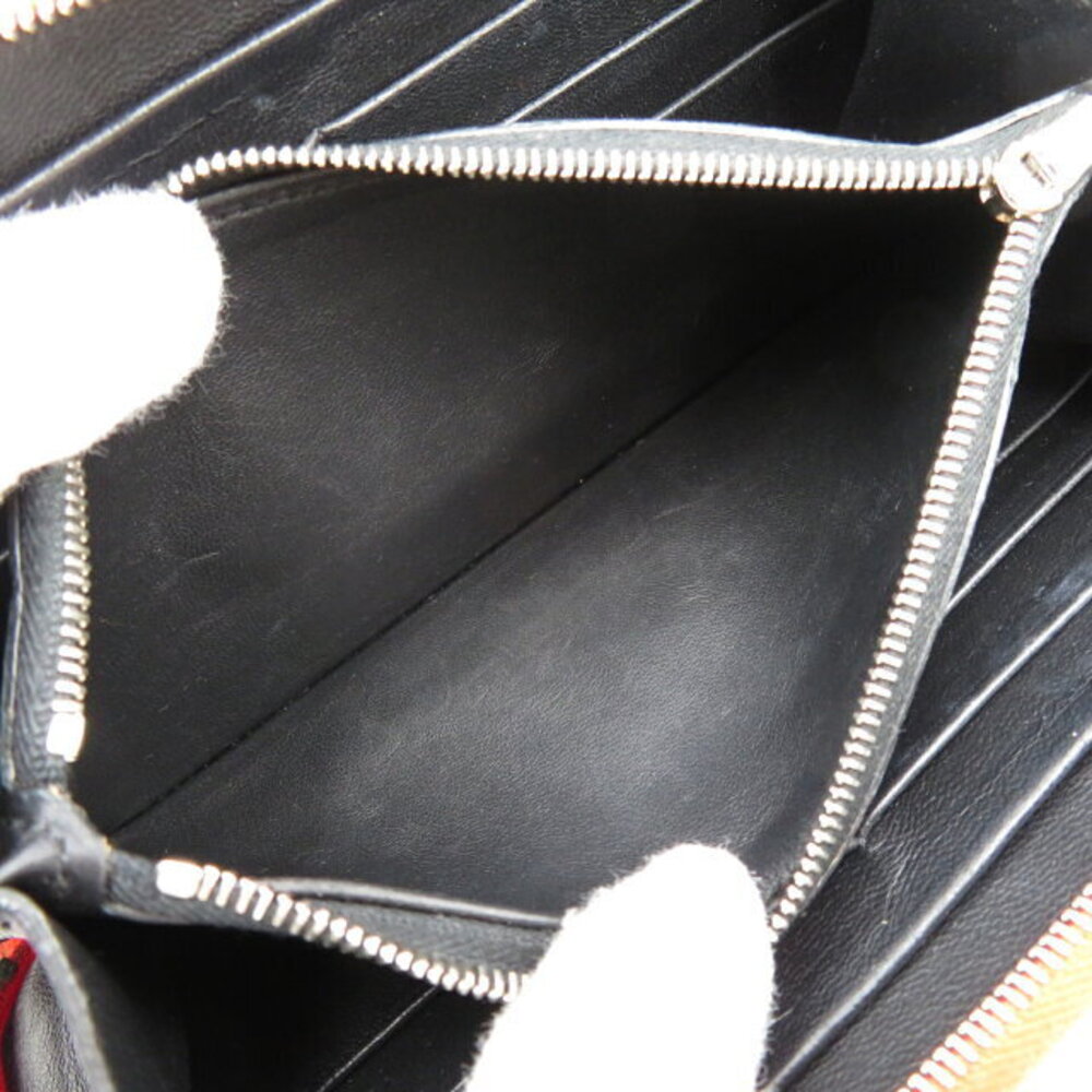 Celine Round Multi Function Long Wallet Calfskin … - image 6